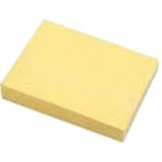 Bloco adesivo para recados 76x102 amarelo
